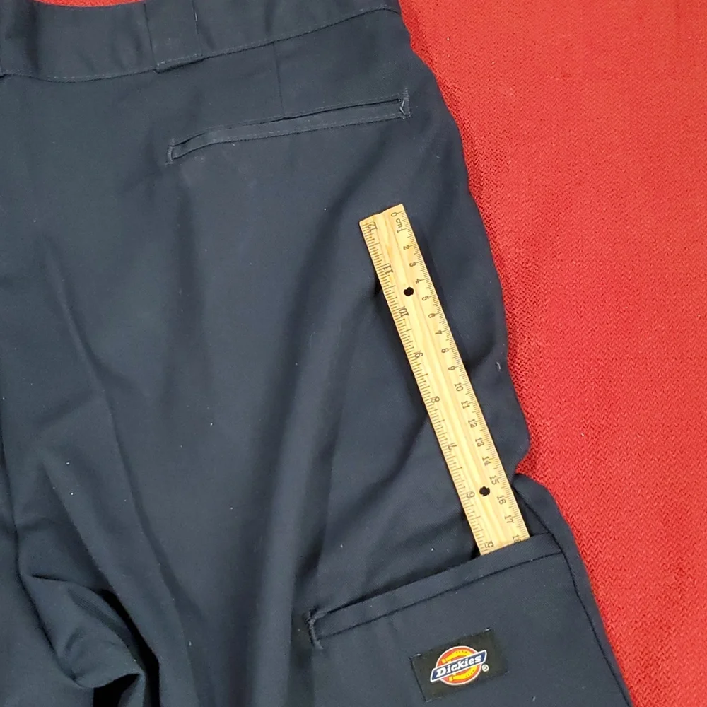 Dickies Work utility uniform shorts unisex check measurements NWOT 16 or 18 - Picture 6 of 11